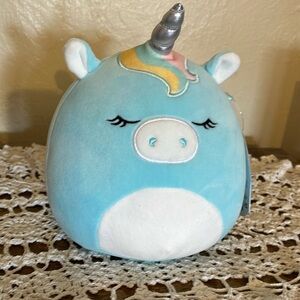 Squishmallow, Hudson the Unicorn, 7”T, NWT